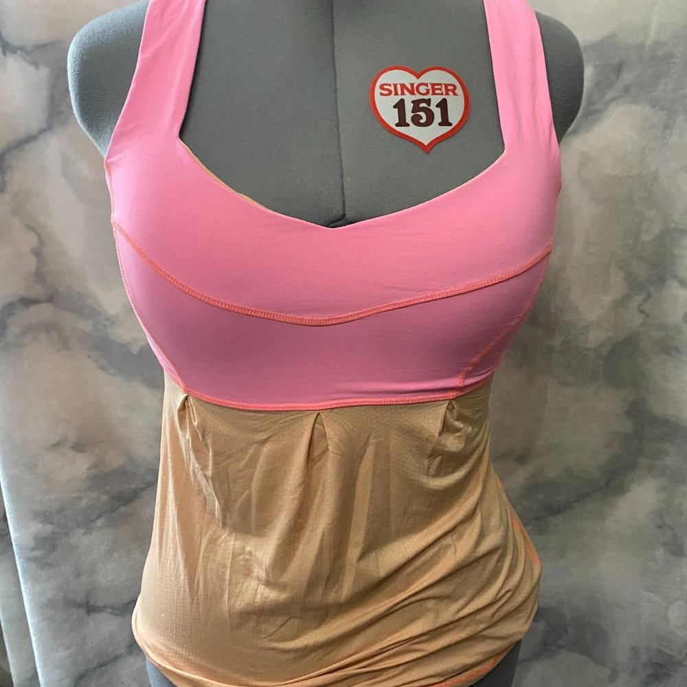 Lululemon Tank with Adjustable Bottom